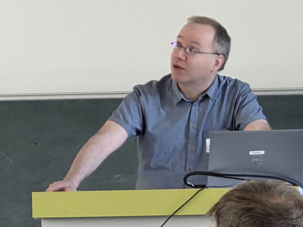 Grußwort: Prof. Dr. Jan Keupp, Sprecher des CDH Münster, Foto: Jan-Erik Stange / SCDH Münster