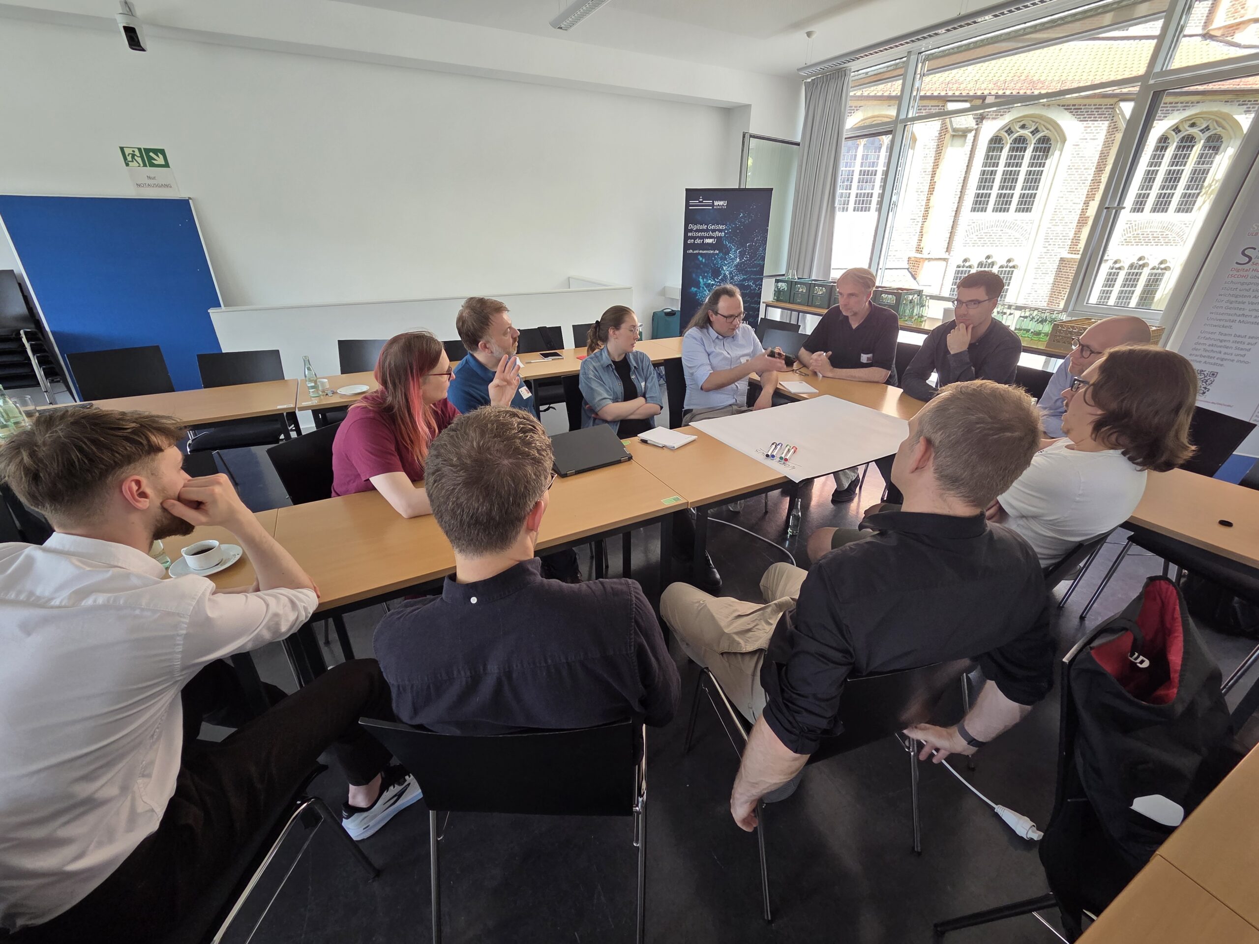Der Human in the Loop – und im Gespräch: Eindrücke vom Open Space am DH-Tag 2026